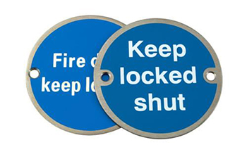Fire Door Sign